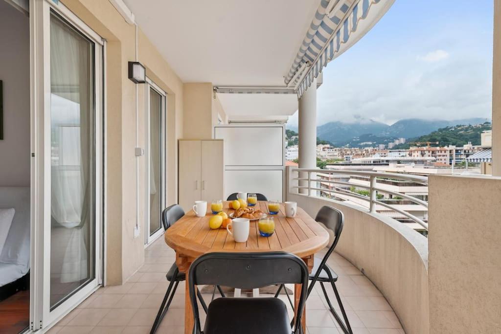 Riviera Prestige - Front De Mer - Terrasse - Parking 로퀴에브륀캡마르탱 외부 사진